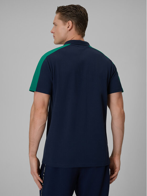 4F 4F Polo SPORTS CLUB Granatowy Regular Fit