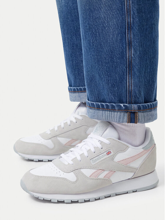 Reebok Reebok Sneakersy EO-CLASSIC LEATHER 100269424 Szary jasny