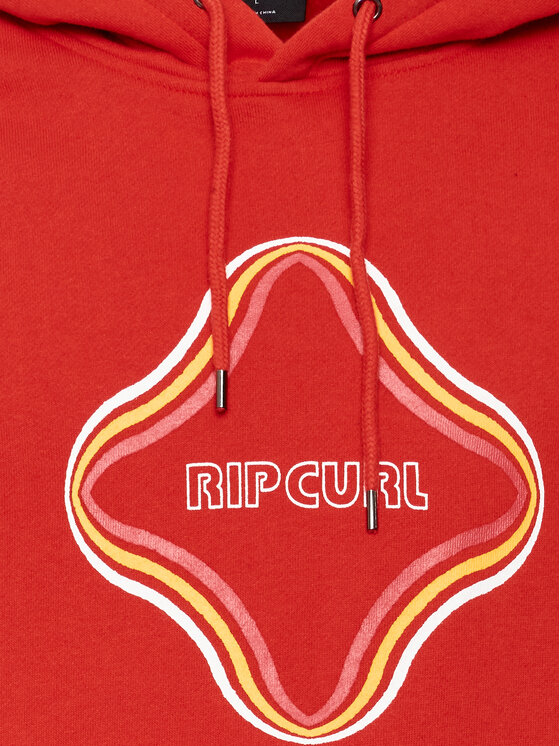 Rip Curl Rip Curl Суитшърт Surf Revival Vibrations 008MFL Червен Regular Fit