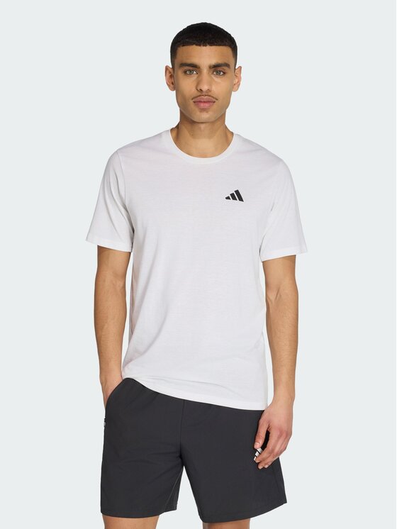 adidas adidas Koszulka techniczna 105405 Biały Regular Fit