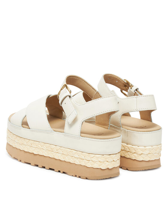 Ugg Ugg Sandali W Aubrey Ankle Strap 1169650 Écru