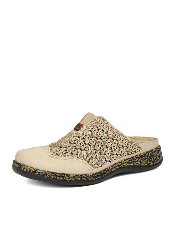 Rieker Rieker Pantoletten CEO-46376-60 Beige
