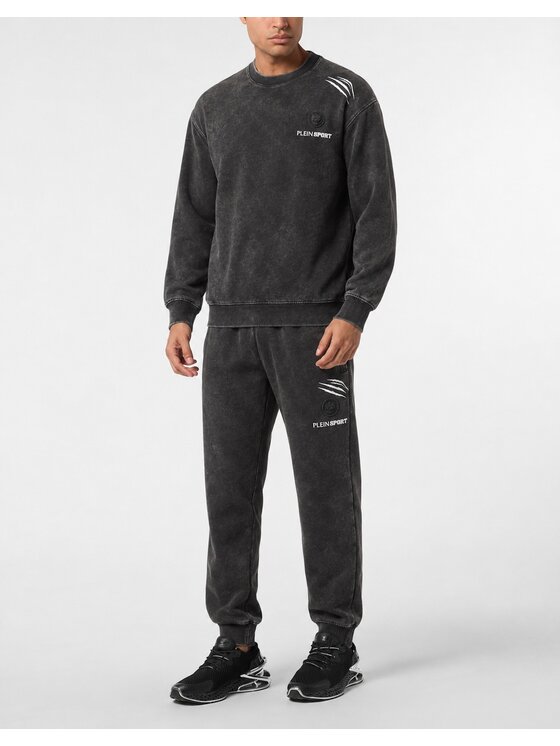 Plein Sport Plein Sport Felpa 32334 Nero Regular Fit