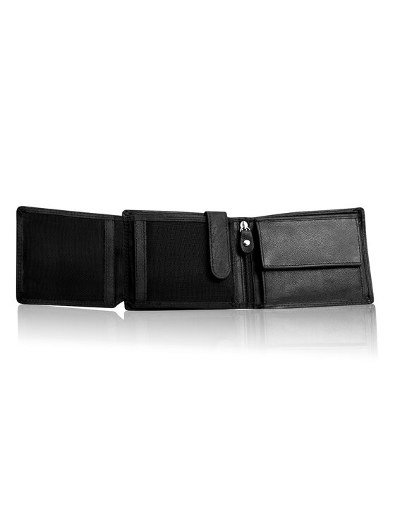Mustang Mustang Portfel DENIMO HIGH WALLET Czarny