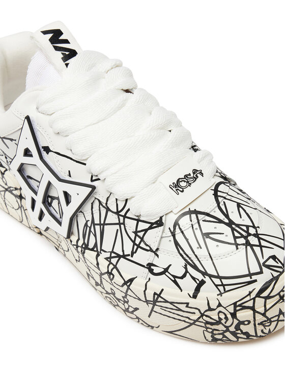 【Naked Wolf】Fantastic Sneakers Naked Wolfe Slide Negru | epantofi.ro