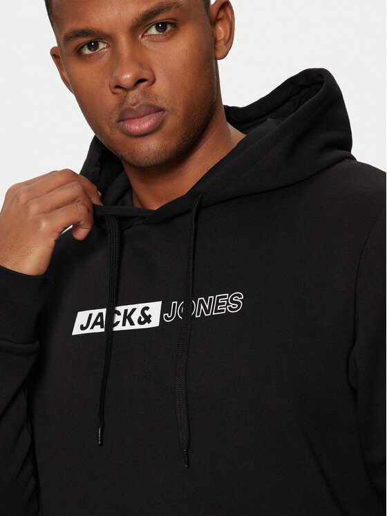 Jack&Jones Jack&Jones Mikina 12233599 Čierna Regular Fit