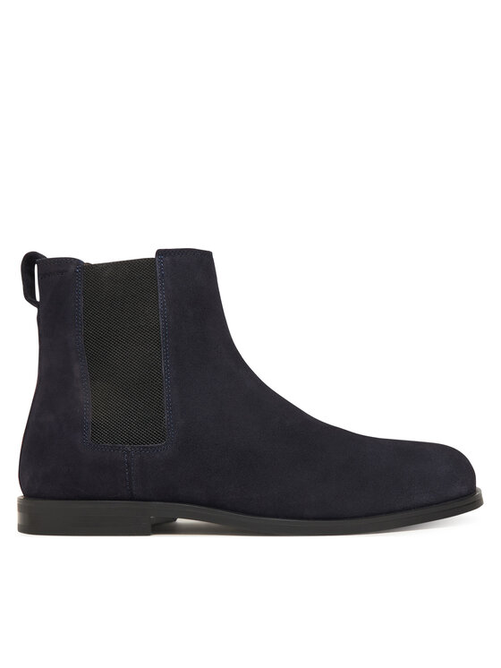 Calvin Klein Calvin Klein Ghete Jodhpur Ess Rubber Chelsea Su HM0HM02055 Negru