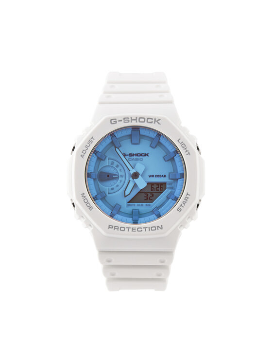 Ceas G-Shock Beach Time Lapse GA-2100TL-7AER Alb