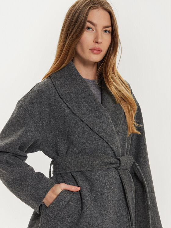 Gina Tricot Gina Tricot Bunda pro přechodné období 22988 Šedá Regular Fit