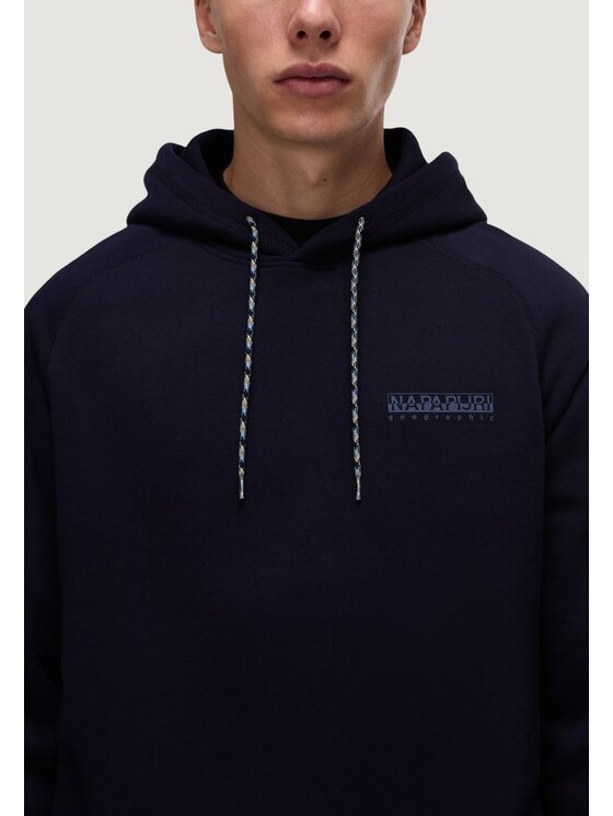 Napapijri Napapijri Felpa B-BACK GRAPHIC H Blu Modern Fit