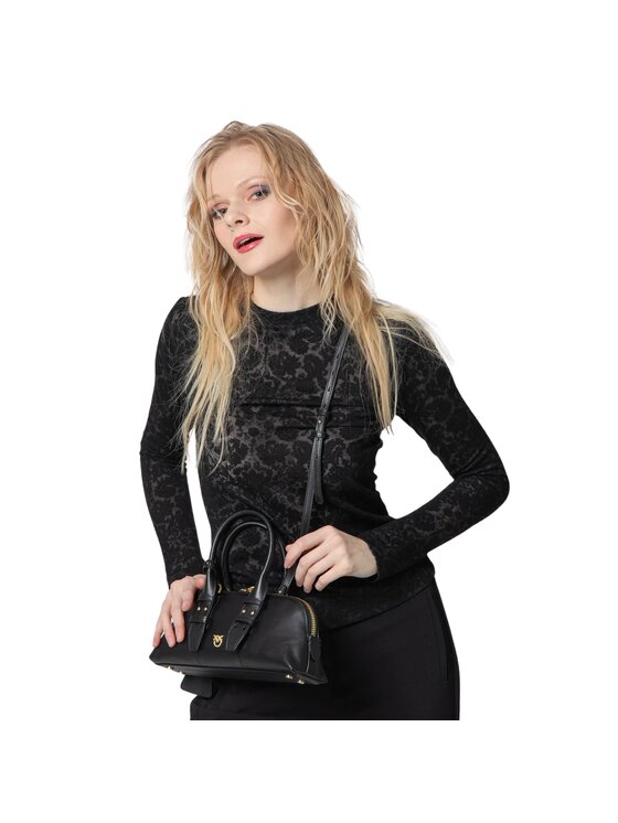 PINKO PINKO Halenka Marinara Černá Regular Fit