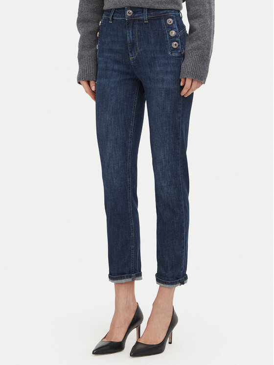 Liu Jo Дънки UF6094 D0328 Тъмносин Straight Fit