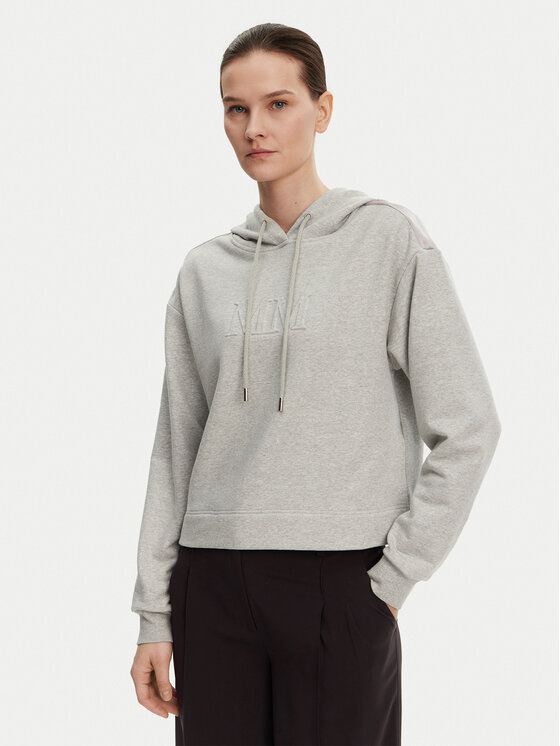Max Mara Max Mara Світшот Agora 2516921027 Сірий Regular Fit
