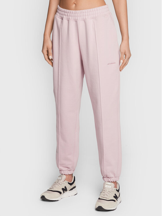 New Balance New Balance Spodnji del trenirke Athletics Nature WP23553 Roza Relaxed Fit