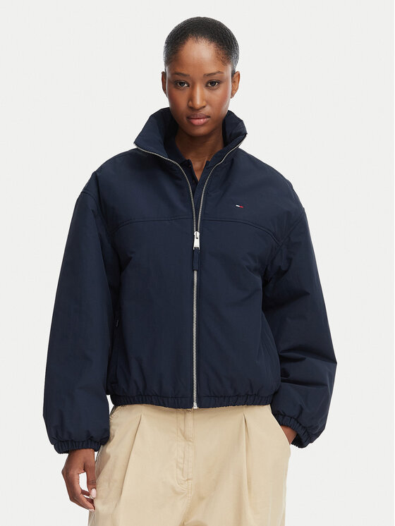 Tommy Jeans Tommy Jeans Преходно яке DW0DW22908 Тъмносин Regular Fit