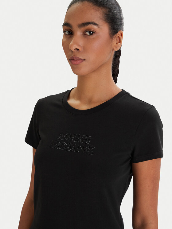 Armani Exchange Armani Exchange T-Shirt XW002293 AF17173 UC001 Czarny Slim Fit
