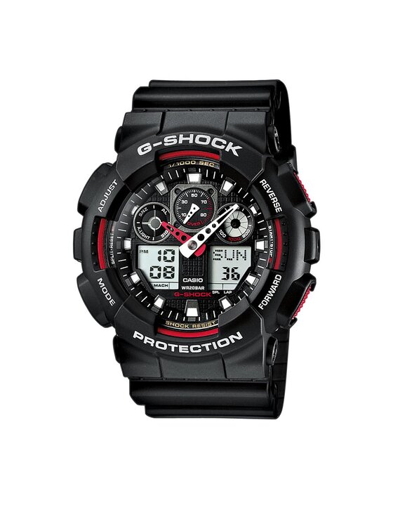 G-Shock Ročna Ura GA-100-1A4ER Črna