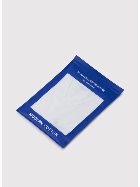 Pako Lorente Pako Lorente Komplet t-shirtów U000B-TT-002 Biały Slim Fit