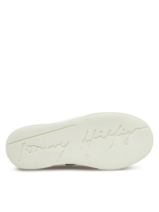 Tommy Hilfiger Tommy Hilfiger Αθλητικά Low Cut Lace-Up Sneaker T3A9-33745-1439 S Λευκό