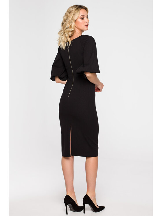 Makover Makover Abito da sera K152 Nero Regular Fit
