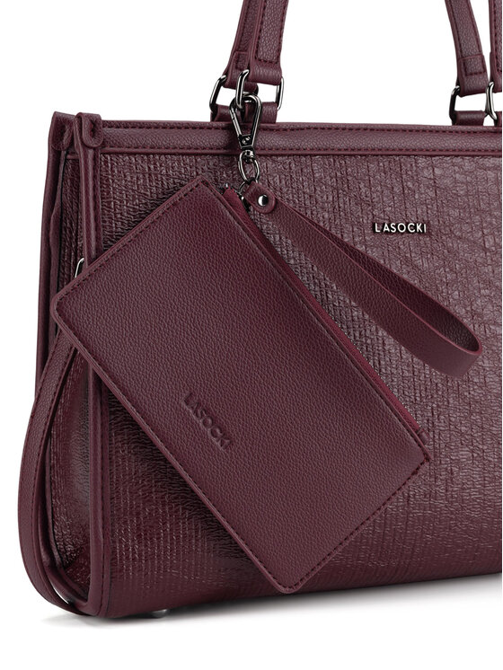Lasocki Lasocki Handtasche LSK-B-001-06 Dunkelrot