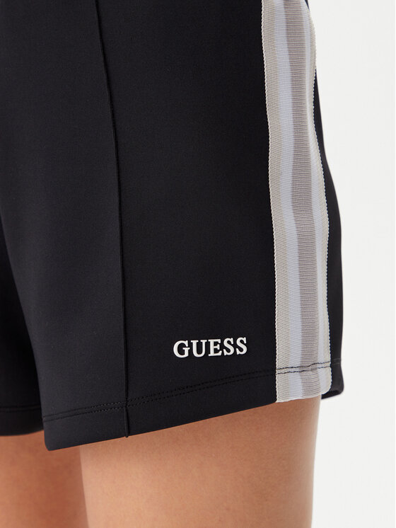 Guess Guess Sportovní kraťasy V5GD14 KCRU2 Černá Relaxed Fit