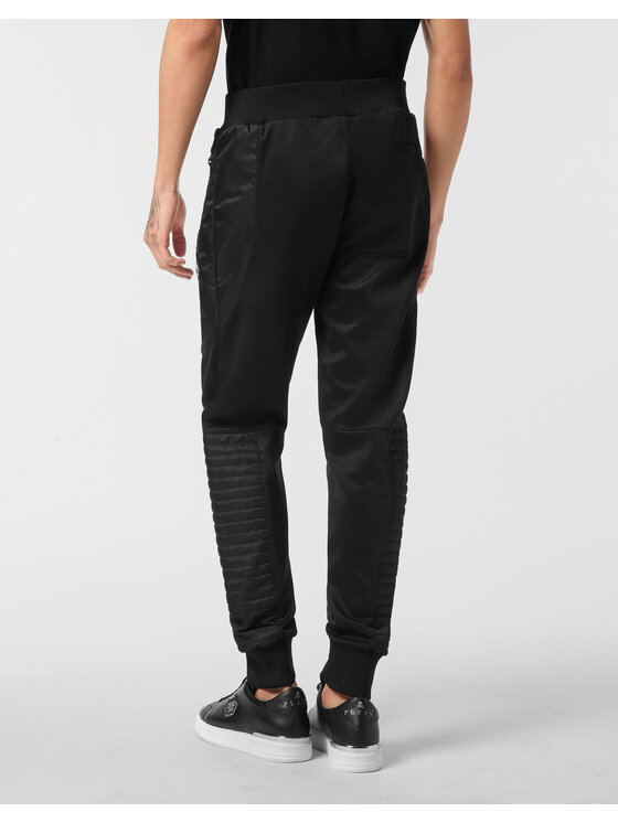 PHILIPP PLEIN PHILIPP PLEIN Spodnie dresowe 26955 Czarny Jogger Fit