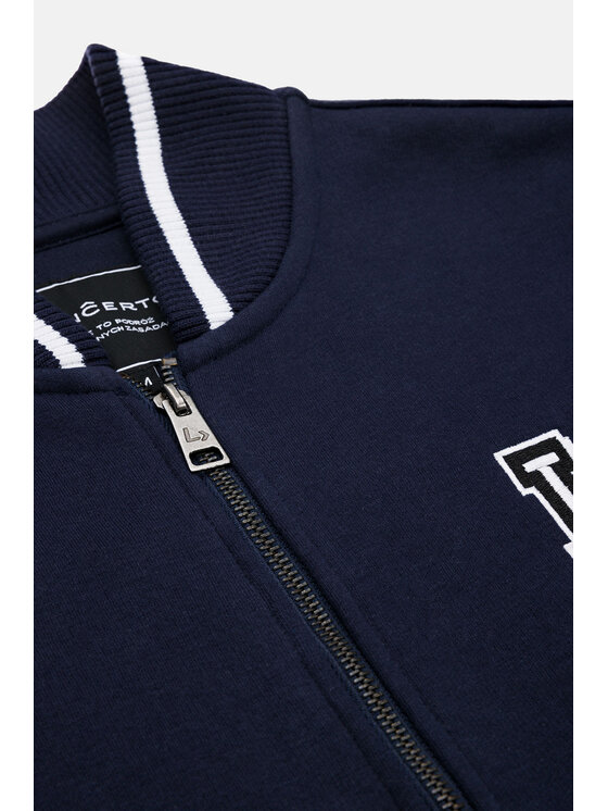 Lancerto Lancerto Bluza Travis BL073222000005 Granatowy Regular Fit