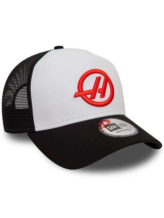 Haas F1 Team Haas F1 Team Czapka z daszkiem New Era Trucker 2024 Biały