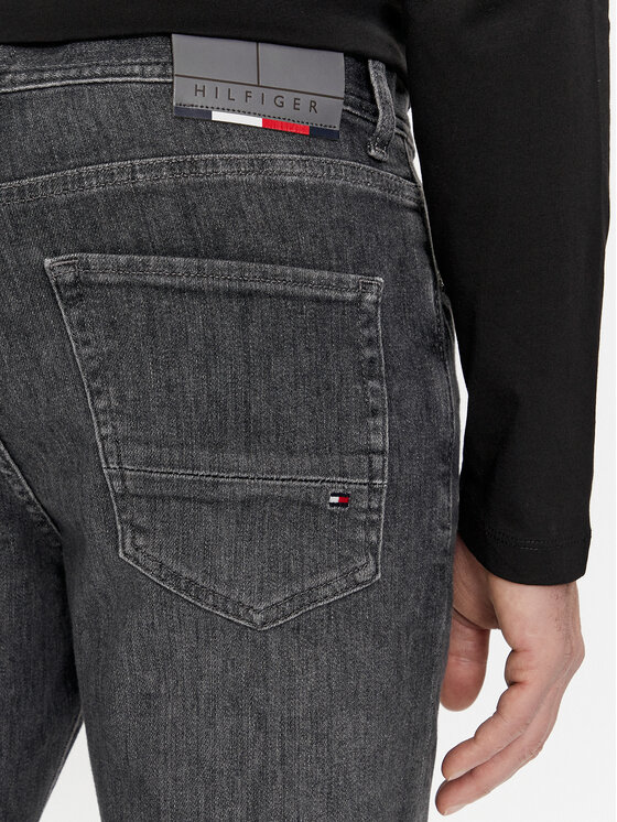 Tommy Hilfiger Tommy Hilfiger Džinsai Layton MW0MW33969 Pilka Extra Slim Fit