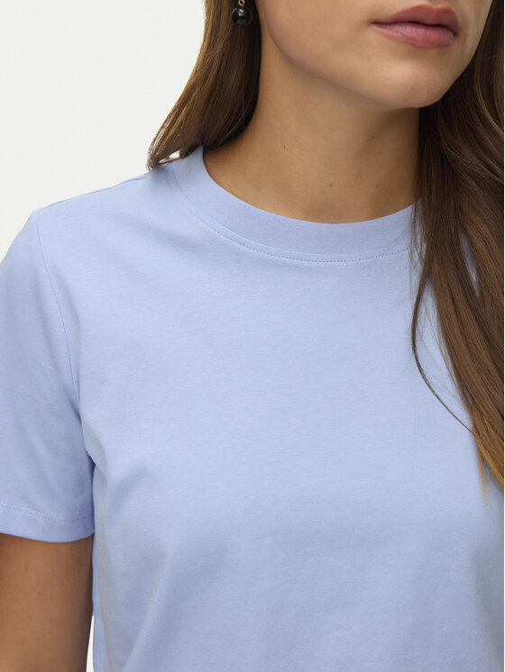 Vero Moda Vero Moda Тишърт Paulina 10316991 Син Regular Fit