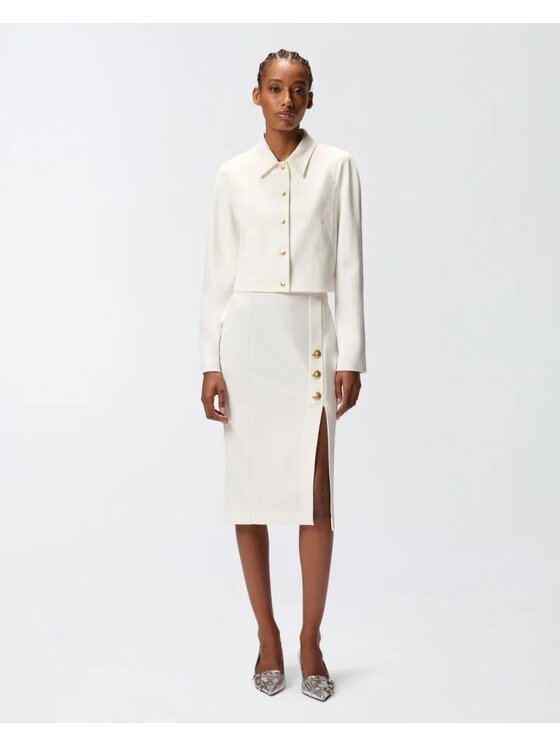 PINKO PINKO Gonna 85695 Bianco Regular Fit