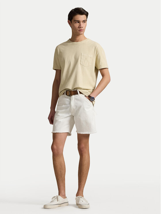 Polo Ralph Lauren Polo Ralph Lauren Marškinėliai 710969628007 Smėlio Custom Slim Fit