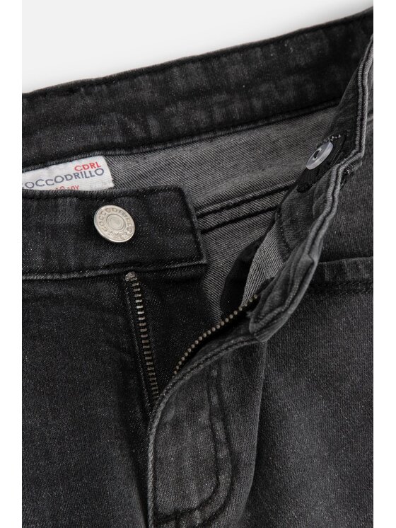 Coccodrillo Coccodrillo Jeansy WC4123108JCB-021 Czarny Regular Fit