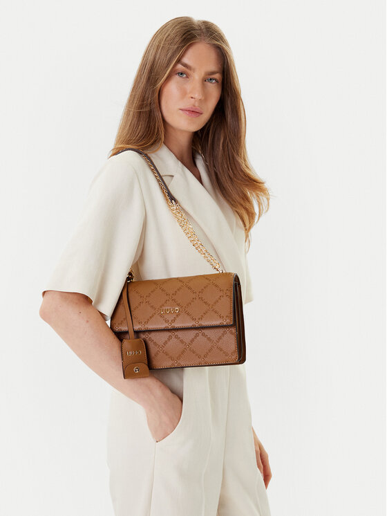 Liu Jo Liu Jo Ročna torba Ecs M Crossbody AF5055 E0538 Rjava