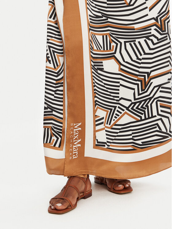 Max Mara Beachwear Max Mara Beachwear Eșarfă Ottico 2516541019 Bej
