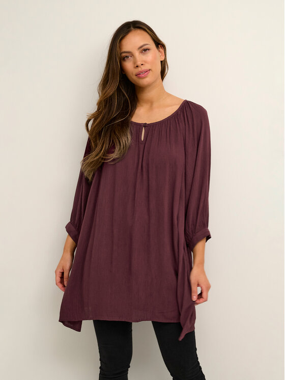 Kaffe Kaffe Туніка Amber 501030 Фіолетовий Relaxed Fit