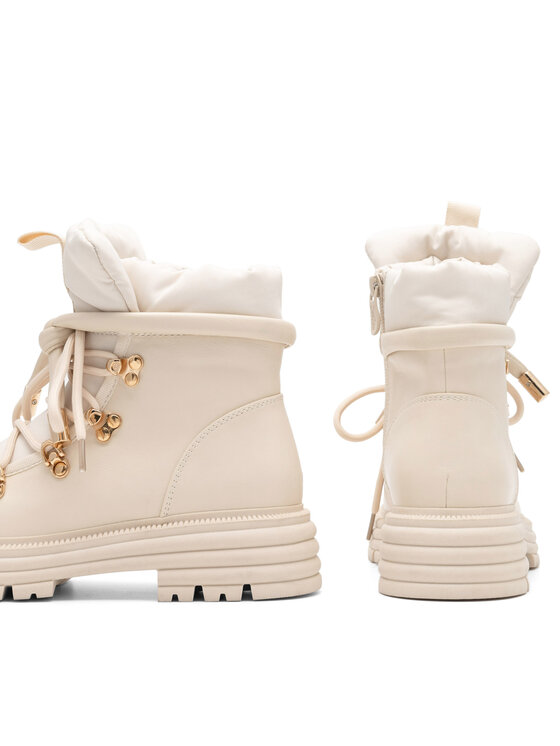 DeeZee DeeZee Schnürstiefeletten LEDA WS6126-09 Beige