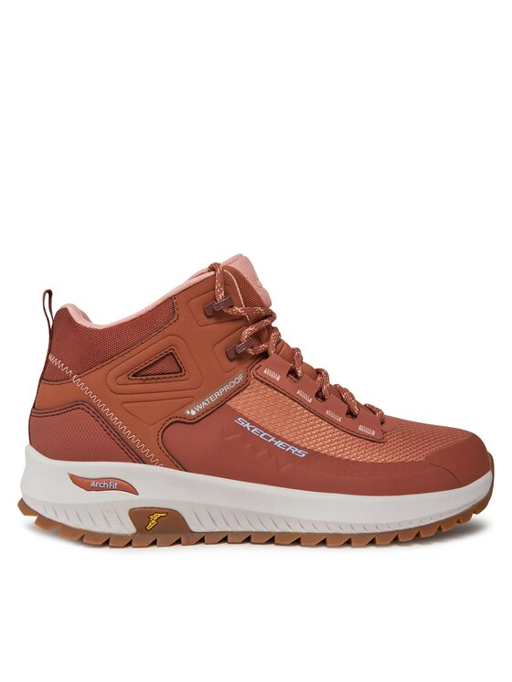 Skechers Skechers Trekingová obuv Arch Fit Discover Elevation Gain 180086/CLAY Červená