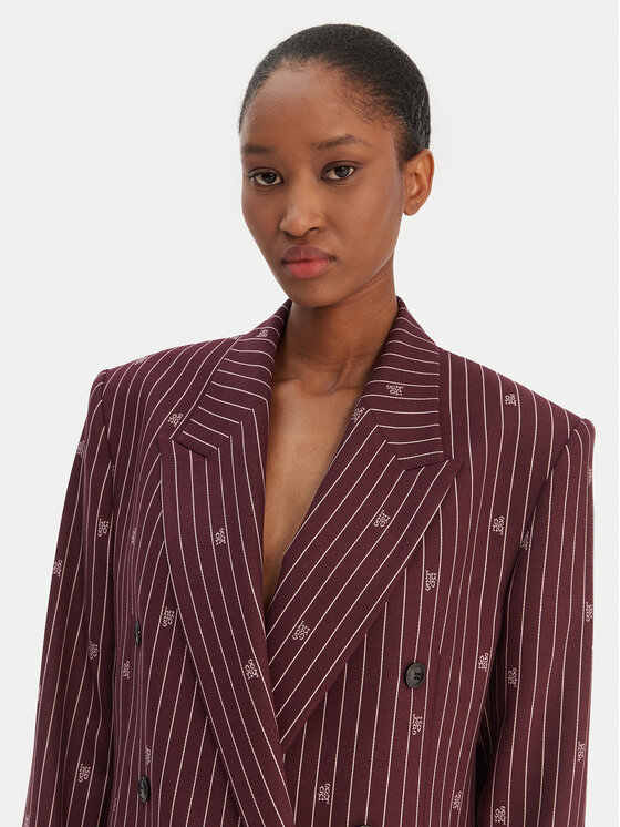 HUGO HUGO Giacca da abito Antegi 50554428 Bordeaux Relaxed Fit