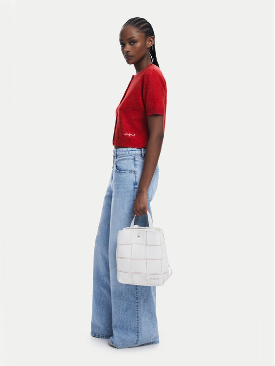 Desigual Desigual Rucsac Yoko Blacno 25SAKP34 Alb