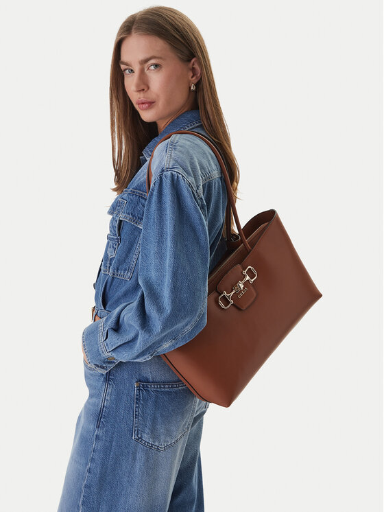 Guess Guess Kabelka Janie HWVG99 10230 Hnědá