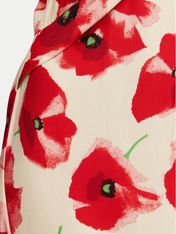 French Connection French Connection Лятна рокля Poppy 719G6 Червен Regular Fit