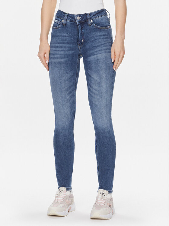 Calvin Klein Jeans Calvin Klein Jeans Džinsai J20J222447 Mėlyna Skinny Fit