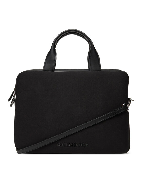 KARL LAGERFELD KARL LAGERFELD Torba za laptop A1W32103 Crna