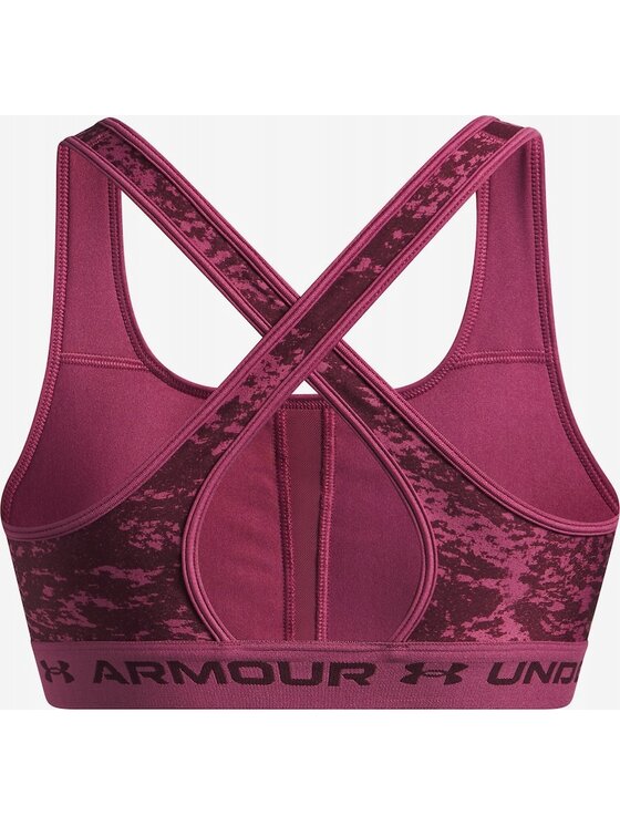 Under Armour Under Armour Top UA-1361042-659 Bordowy Active Fit