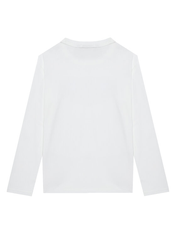 Napapijri Napapijri Μπλουζάκι S-Chamois NP0A4HYK D Λευκό Regular Fit