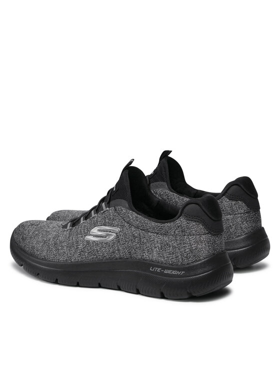 Skechers Skechers Sneakersy Forton 52813/BBK Szary