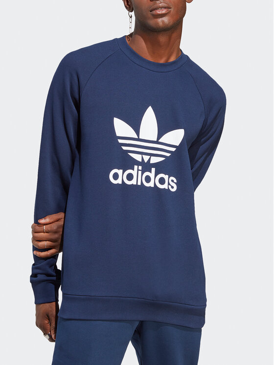 Adidas originals adicolor trefoil warm-up sweatshirt online