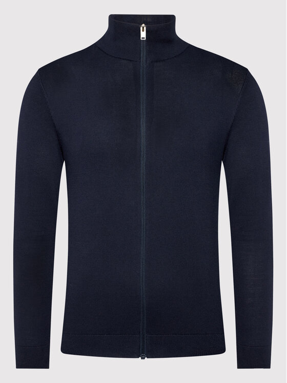 Selected Homme Selected Homme Pletena jopica Berg 16074688 Mornarsko modra Regular Fit